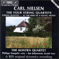 Carl Nielsen: The Four String Quartets - Anton Kontra (violin); Boris Samsing (violin); Jan Johansson (double bass); Kontra Quartet; Morten Zeuthen (cello);...