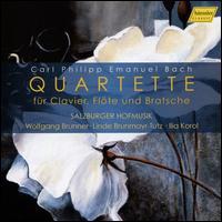 Carl Philipp Emanuel Bach: Quartette fr Clavier, Flte und Bratsche - Ilia Korol (viola); Salzburger Hofmusik; Wolfgang Brunner (piano)
