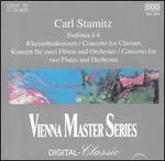 Carl Stamitz: Sinfonia à 4; Concerto for Clarinet; Concerto for 2 Flutes & Orchestra