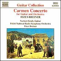 Carmen Concerto - Norbert Kraft (guitar); Polish Radio and Television National Symphony Orchestra; Peter Breiner (conductor)
