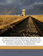 Carta Consolatoria A La Ciudad De Guanajuato En La Sensible Muerte De Su Zeloso Apostol El Padre Rector Ignacio Raphael Coromina ...