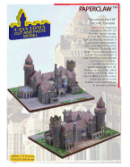 Casa Loma Cut and Paste Model: House on the Hill Toronto, Canada
