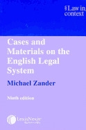 Cases and Materials on the English Legal System