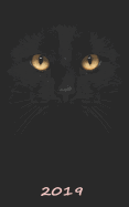 Cat Daily Planner 2019: Small Calendar Journal & Notebook