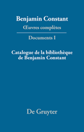 Catalogue de la Bibliothque de Benjamin Constant