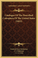 Catalogue of the Described Coleoptera of the United States (1853)