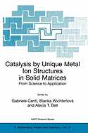 Catalysis by Unique Metal Ion Structures in Solid Matrices: From Science to Application