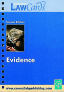 Cavendish: Evidence Law Cards