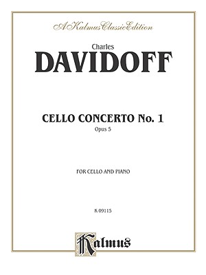 Cello Concerto No. 1 - Davidoff, Charles (Composer), and Alfred Publishing (Editor)