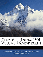 Census of India, 1901, Volume 7, Part 1