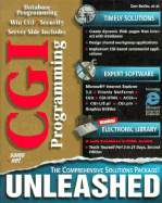 CGI Programming Unleashed: With CDROM