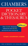 Chambers Pocket Dictionary and Thesaurus
