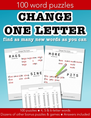 Change One Letter and find as many new words as you can: Education resources by Bounce Learning Kids - Morgan, Christopher D