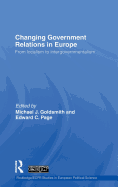 Changing Government Relations in Europe: From Localism to Intergovernmentalism
