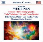 Charles Wuorinen: Scherzo; String Quartet No. 1; Viola Variations; Piano Quintet No. 2