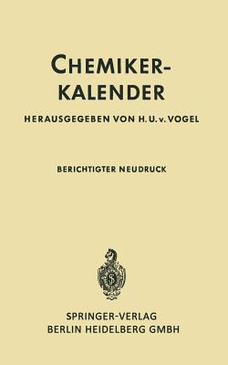 Chemiker-Kalender - Von Vogel, Hans Ulrich (Editor)