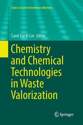 Chemistry and Chemical Technologies in Waste Valorization - Lin, Carol Sze Ki (Editor)