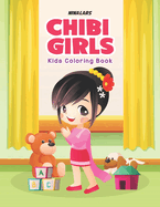 Chibi Girls: Kids Coloring Book