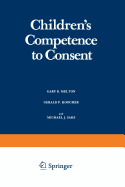 Children's competence to consent.