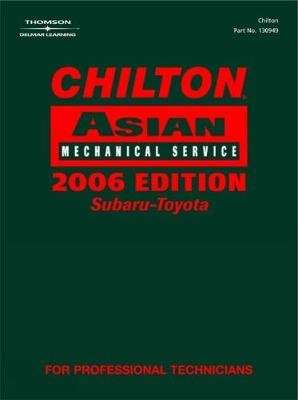 Chilton Asian Mechanical Service: Lexus, Scion, Subaru, Suzuki, Toyota - Chilton