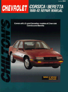 Chilton's Chevrolet Corsica/Beretta 1988-92 repair manual.