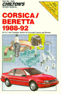 Chilton's Repair Manual: Chevrolet Corsica Beretta 1988-92