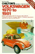 Chilton's repair & tune-up guide, Volkswagen 1970 to 1981 : Beetle, Super Beetle 1970-80, Karmann Ghia 1970-74, Transporter 1970-79, Vanagon 1980-81, Fastback, Squareback 1970-74, 411 1971-72, 412 1973-74 - Freeman, Kerry A., and Rivele, Richard J., and Ealey, Lance A., and Chilton Book Company