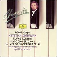 Chopin: Piano Concerto No. 1; Ballade Op. 38; Scherzo, Op. 54 - Krystian Zimerman (piano); Royal Concertgebouw Orchestra; Kirill Kondrashin (conductor)