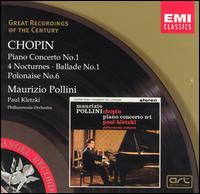 Chopin: Piano Concerto No. 1 - Maurizio Pollini (piano); Philharmonia Orchestra; Paul Kletzki (conductor)
