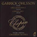 Chopin: The Complete Piano Works, Vol. 13 - Chamber Works - Carter Brey (cello); Garrick Ohlsson (piano); Leila Josefowicz (violin)