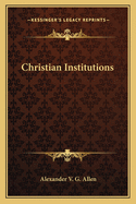 Christian Institutions