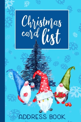 Christmas Card List Address Book: A Six-Year Holiday Card Tracker - Books, Weareads