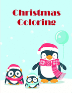 Christmas Coloring: A Cute Animals Coloring Pages for Stress Relief & Relaxation