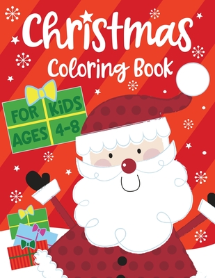 Christmas Coloring Book for Kids ages 4-8 - Bear, Silly