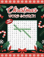 Christmas Word Search Book: Word Find Book for Christmas, Holiday Word Search Books, Family Word Search Book, Fun Activity Book for Adults