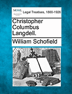 Christopher Columbus Langdell.