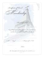 Church Membership Certificate