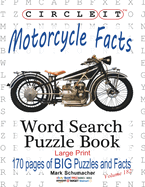 Circle It, Motorcycle Facts, Word Search, Puzzle Book