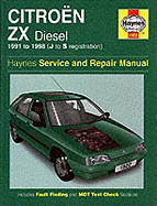Citroen ZX Diesel (91 - 98) Haynes Repair Manual