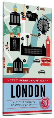 City Scratch-Off Map: London: A Sightseeing Scavenger Hunt - De Tessan, Christina Henry