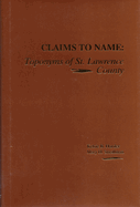 Claims to Name: Toponyms of St. Lawrence County