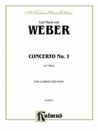 Clarinet Concerto No. 1 in F Minor, Op. 73 (Orch.): Part(s)