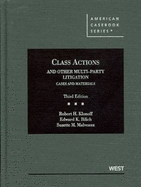 Class Actions and Other Multiparty Litigation