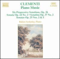 Clementi: Piano Music - Balzs Szokolay (piano)