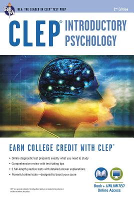 Clep(r) Introductory Psychology Book + Online - Sharpsteen, Don J