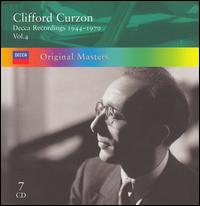 Clifford Curzon: Decca Recordings 1944-1970, Vol. 1 [Box Set] - Benjamin Britten (piano); Clifford Curzon (piano); Gunther Breitenbach (viola); Hans Gl (piano); Horst Gnter (baritone);...