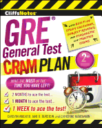 CliffsNotes GRE General Test Cram Plan: 2nd Edition