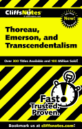 CliffsNotes Thoreau, Emerson, and Transcendentalism