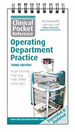 Clinical Pocket Reference Operating Department Practice