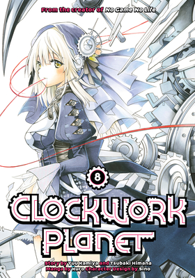 Clockwork Planet 8 - Kamiya, Yuu, and Himana, Tsubaki